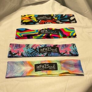 Women’s itFit headbands for working out.  Never worn.